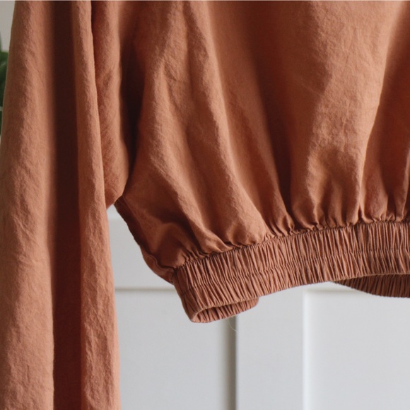 Oak+Fort Puff Sleeve Blouse in Blush - Picture 5 of 5